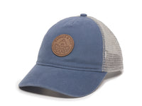 Pathfinder Scout Patch Snapback Trucker Ladies Fit Hat Blue Front Right View