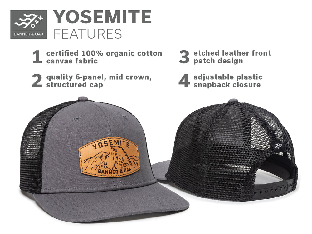 Yosemite - Charcoal
